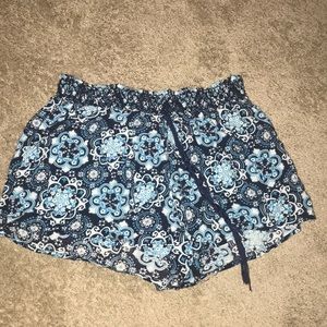 Justice elastic waist shorts Size 18